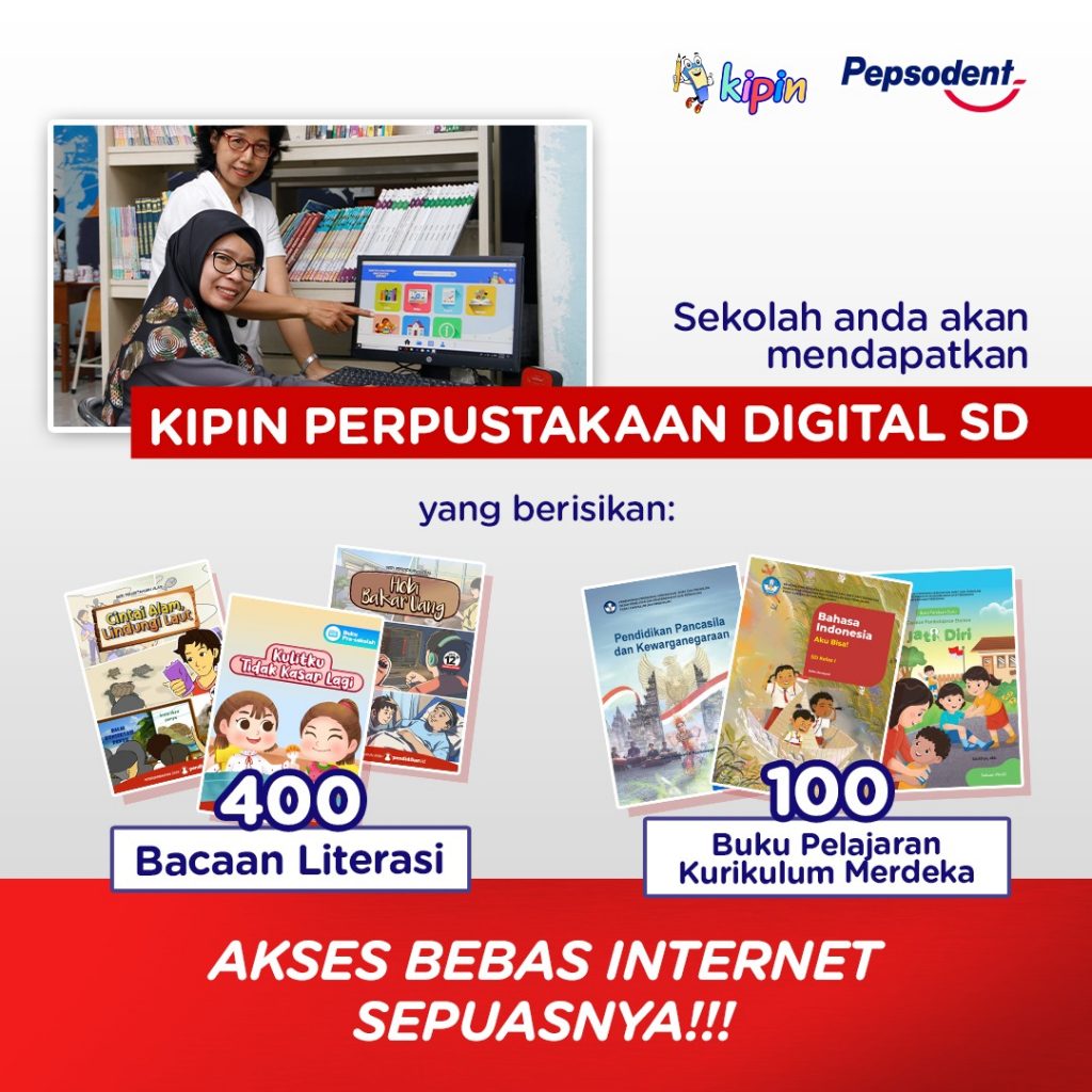 Kesempatan Mendapatkan Perpustakaan Digital GRATIS dalam Program Senyum Indonesia Gelombang 2
