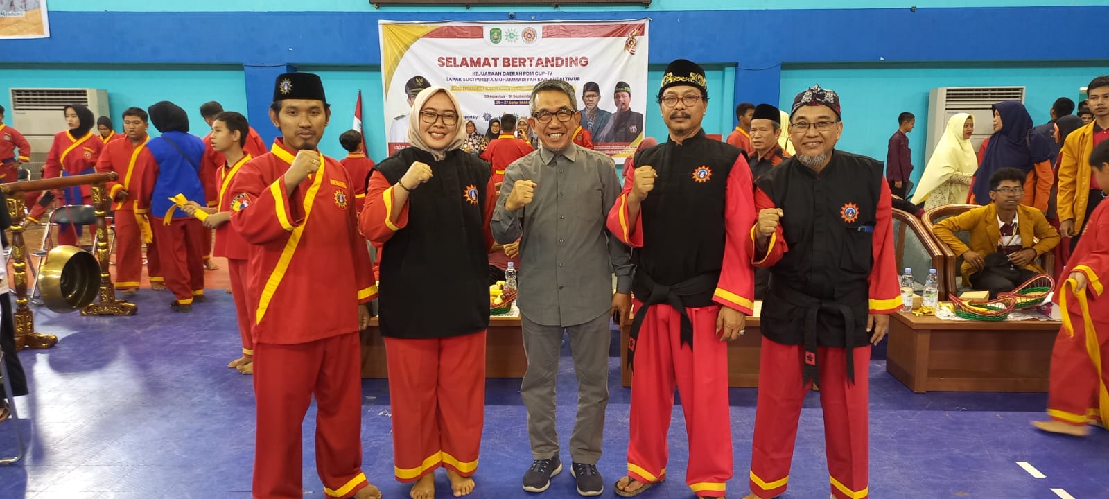 “ARENA KSATRIA MUDA DIBUKA: BUPATI KUTIM RESMIKAN PDM CUP IV TAPAK SUCI 2024 UNTUK 254 ATLET”